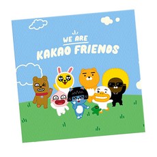 I LOVE PAINTING Kakao Friends系列DIY繪畫組 40*40cm, 我們是朋友天空