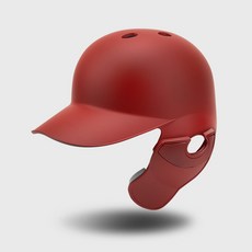 18.44 경량 무광 헬멧 외귀 검투사 우타용, 레드, 1개