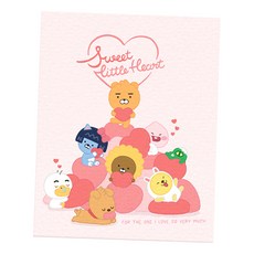 I LOVE PAINTING DIY繪畫組 40*50cm, 甜心粉紅色