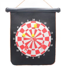 Potegar 磁吸雙面飛鏢靶 + 6入飛鏢組, 混色, 1個