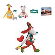 Ebulobo 娃娃 B 4入組+購物袋, 混色