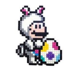 遊戲角色積木DIY套組 + 包包掛飾, 4-31, 隨機出貨(包包掛飾)