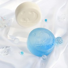 EDDYPANDA Bio Ball雪公主皂藍120g+白120g套組, 1套