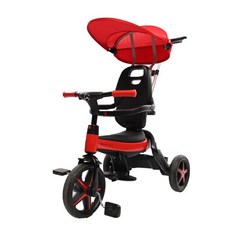 대호토이즈 벤츠 트라이크 프리미엄 세발자전거, 레드, 1개