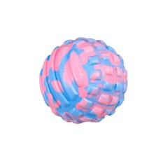 Y&N運動瑜珈按摩球 6cm, 迷彩粉色藍色, 1個