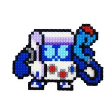 積木桶 造型積木 角色製作套組, 58 8位元