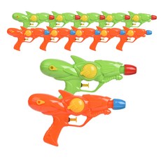 Jukebox 1000 太空水槍 2 x 6p 套組, 橙色, 綠色