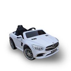 몬스터토이즈 유아용 벤츠 SL450 전동차, 화이트, 1개