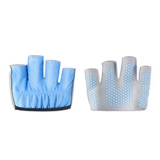 手指瑜伽手套 2p 套組, 藍色