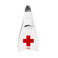 AROPEC 救援別針生橡膠腳蹼, 白色的