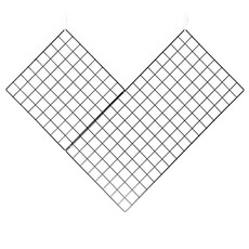 테이키 벽걸이선반 세트 W107 D, 1세트