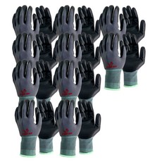 HANWOO Heat Grip NBR 塗層手套 100 雙手 L