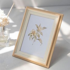 Yangson Company 極簡雙色相框 5入, 米色