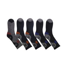 EVERLAST 男式 Multi Active Wave Pile 長木襪 5 英尺, 隨機發貨