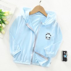 孩童熊貓印花外套