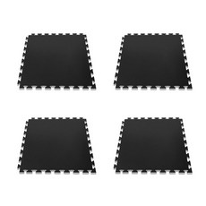 UNDERPLAY 運動墊 4p 套, 黑色