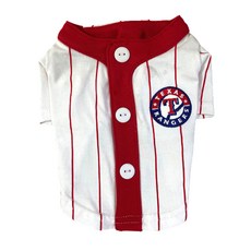 Caniche 寵物狗德州棉質T恤, 紅色