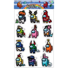 Among Us 高週波鑰匙圈 12件組, 混合色