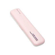 CleanChamber 便攜式USB充電牙刷清潔器 DK-800 UV LED BAT, 粉色+白色