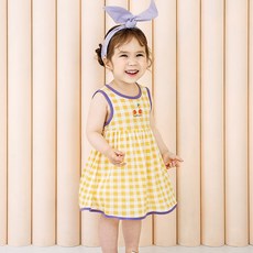 pimpollo 嬰兒櫻桃華夫格連衣裙 KLEBC17