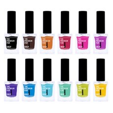 KENZICO Drop Color系列凝膠指甲油 12件組, DR01~DR12, 12件