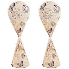 簡約圖案電風扇防塵罩 2入, 蝴蝶