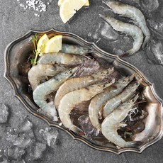 백미리 산지직송 서해안 갓 잡은 생물 새우, 1kg (30~40미), 1개