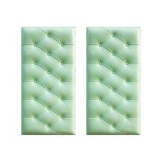 MEO 3D立體壁面地板墊 2入, 綠色