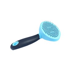 DELE Wadada Shop Pet 不銹鋼刷, 藍色, 1個