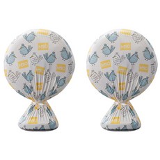 全包式電風扇防塵罩 2入, 小鳥