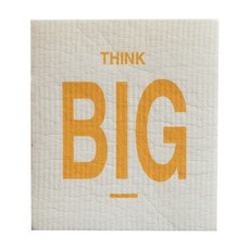 北歐風不織布抹布 黃字款, 1條, 2條