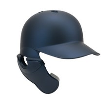 18.44 좌타용 검투사 무광 야구 헬멧, 네이비, 1개