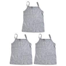 SCHWARZ 兒童棉質細肩帶背心 3件組