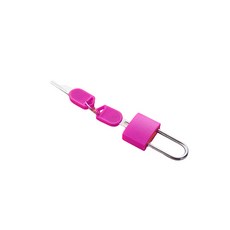 Pop Minds Color Cute Lock Locker 掛鎖 紫色, 1個