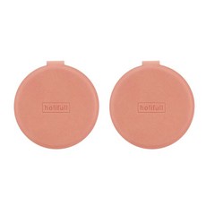 簡約桌上鏡 2入, 橘粉色