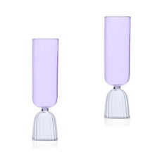 이첸도르프밀라노 투투 글라스 핑크 샴페인, 250ml, 2개