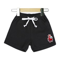 nykids 兒童款Among Us夜光日常棉質短褲