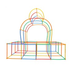 Broky 吸管積木 500入, 混色