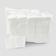 純棉大容量壓花化妝棉, 1200件, 1個