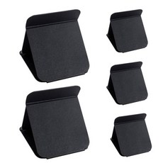 양손컴퍼니 레트로 접이식 탁상거울 5p, 블랙