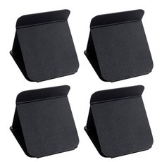 양손컴퍼니 레트로 접이식 탁상거울 4p, 블랙