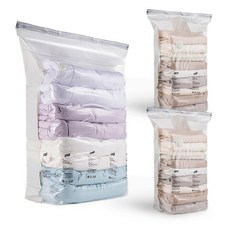 굿해피니스 3D 입체형 진공 포장 압축팩 대형 + 중형 2p + 클립 3p, 1세트