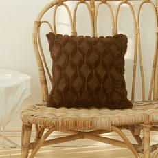 Ov and Ov 簡約圈圈絨抱枕套