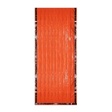 차량 휴대용 캠핑침낭, 오렌지, 1개