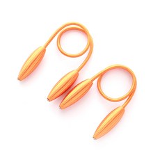 Rubycoco 可愛裝飾窗簾綁帶, 橘色, 2個