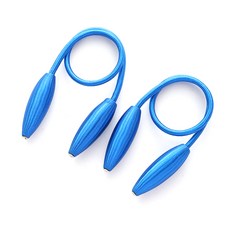 Rubycoco 可愛裝飾窗簾綁帶, 寶石藍, 2個