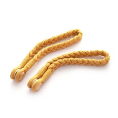 심플 스트랩 자석 커튼타이백 47cm, 골드, 2개