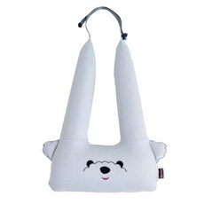 造型娃娃兒童記憶海綿安全帶, 小狗款, 1入