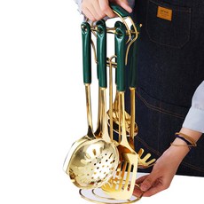 케플러 프리미엄 조리도구 세트, 골드그린