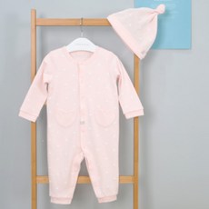 큐비앤맘 아동용 스노우크라운 우주복 모자세트